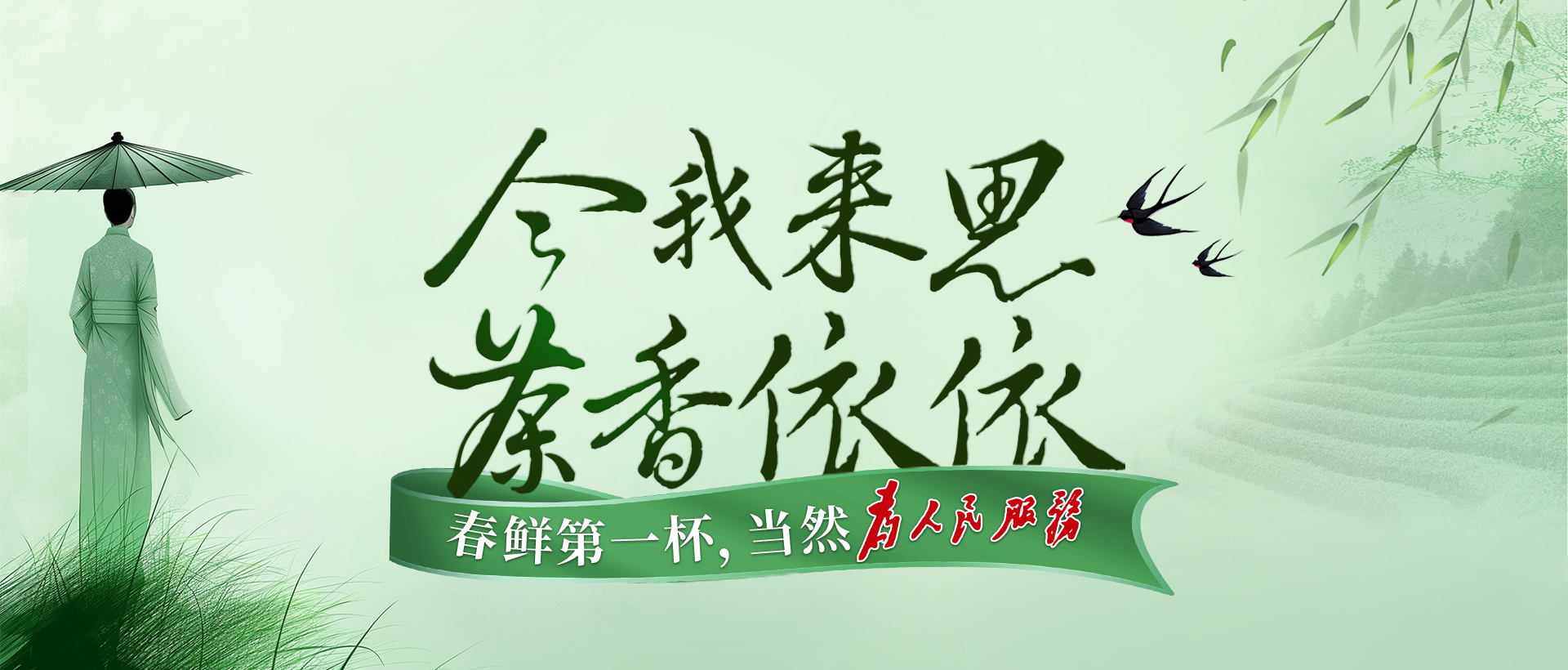 今我來思，茶香依依，湘豐春茶，爭鮮而來！